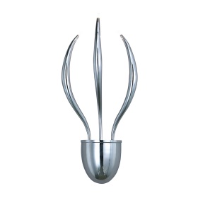 Llamas Polished Chrome Wall Lights Diyas Armed Wall Lights Llamas Polished Chrome Wall Lights Diyas Armed Wall Lights